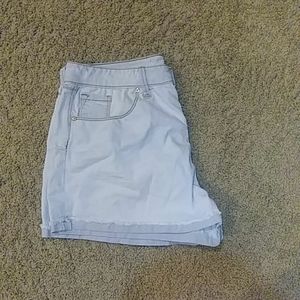 Light blue shorts